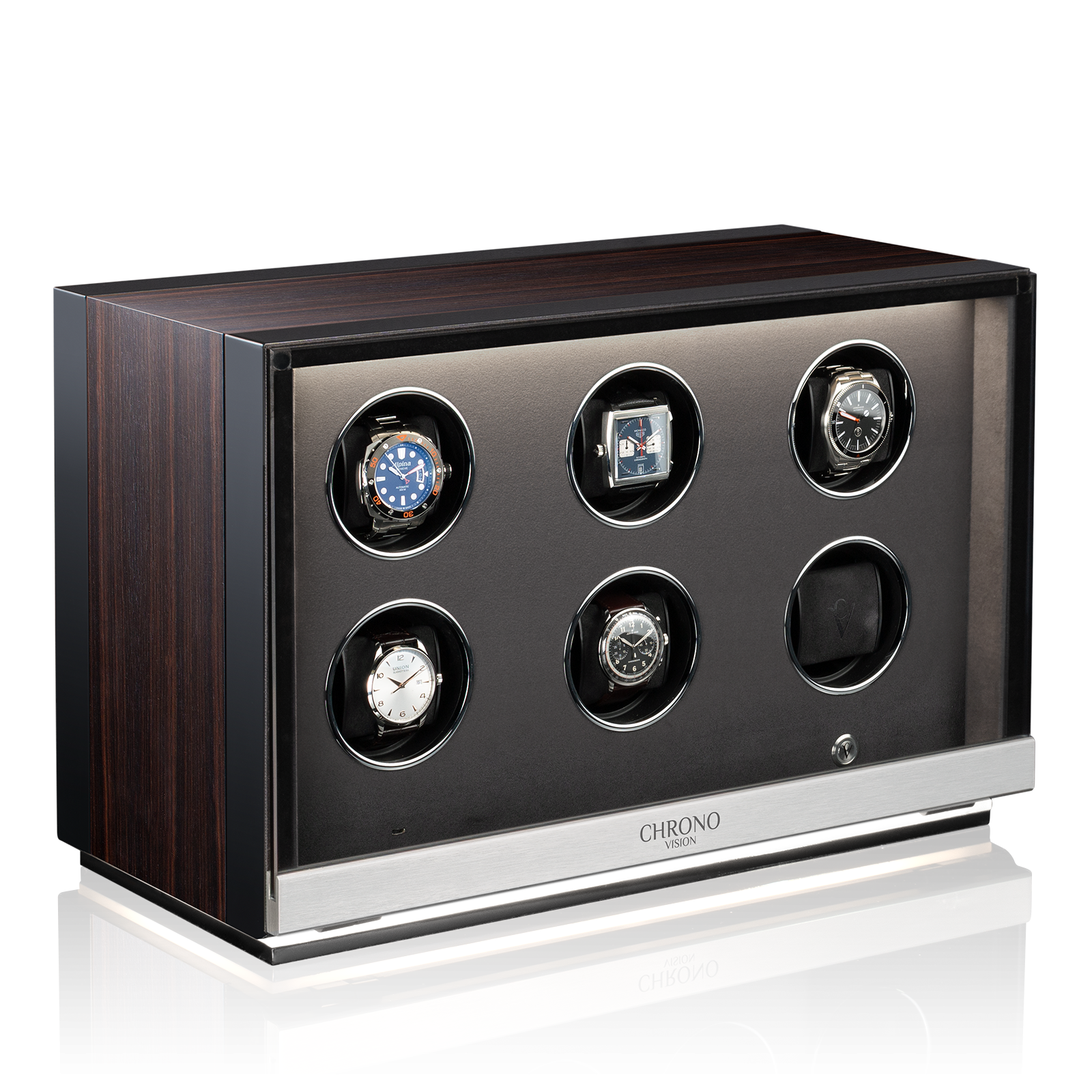 Uhrenbeweger Ambiance VI - Schwarz Seidenmatt / Ebony Seidenmatt