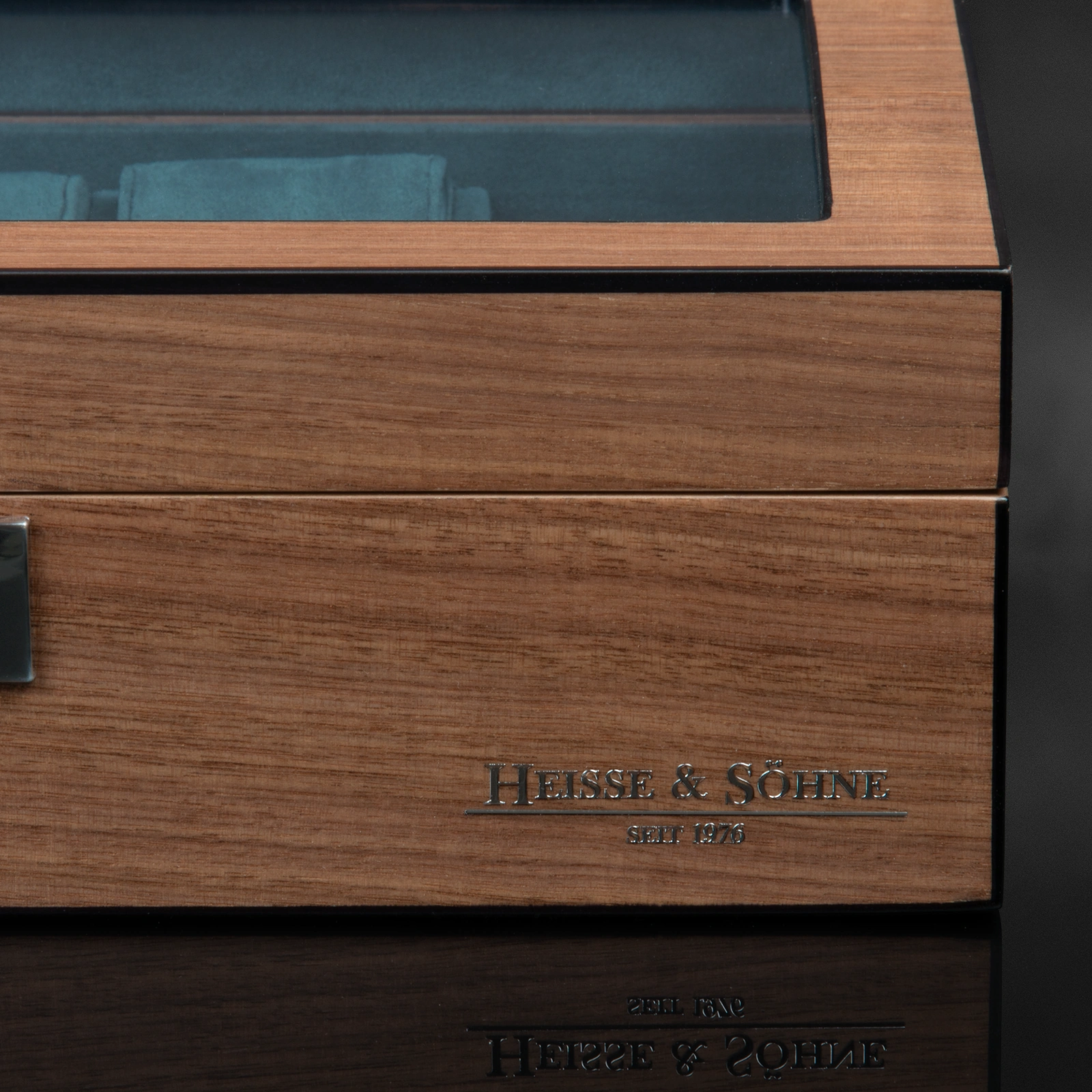 Uhrenbox Borneaux 8+ Walnuss — Ansicht 5