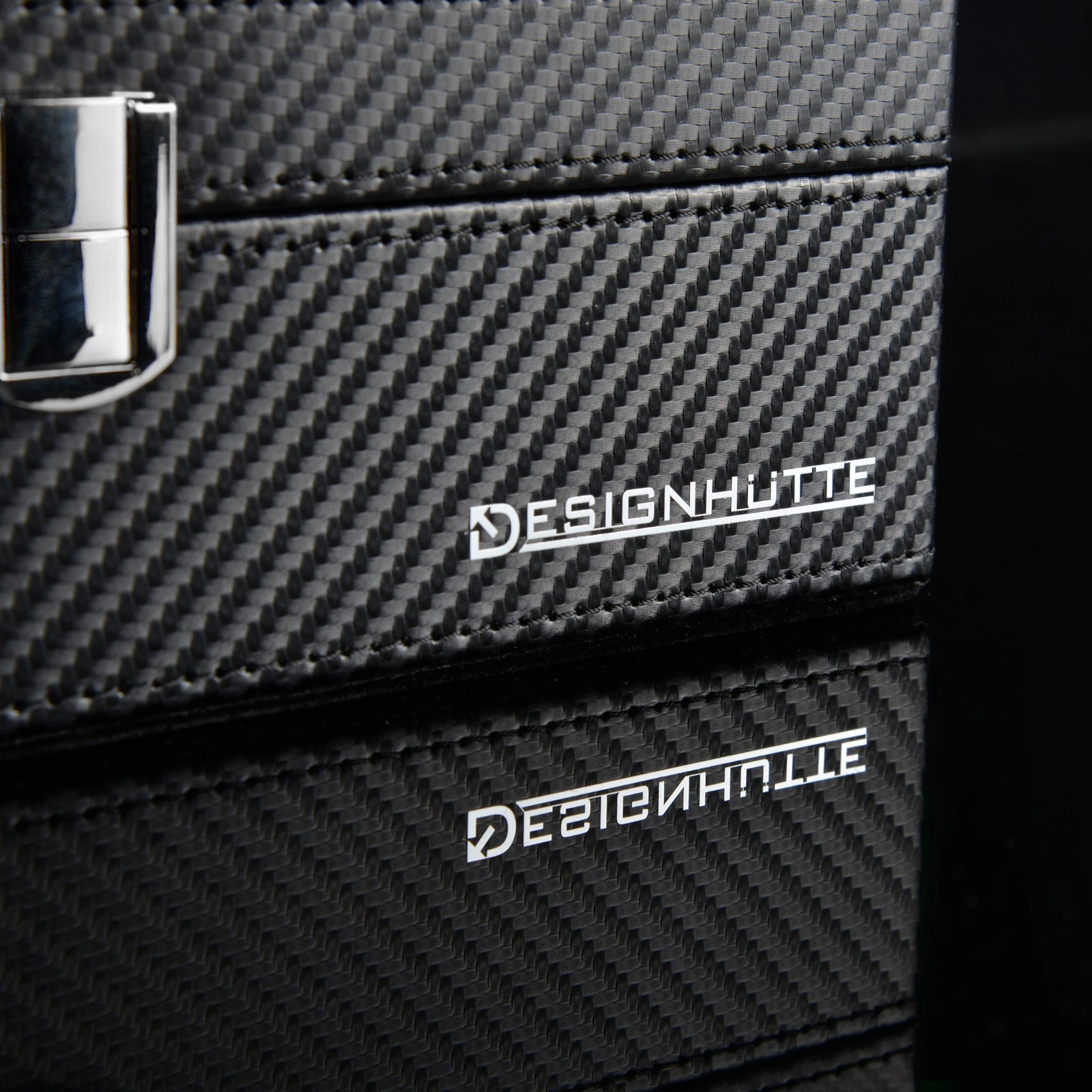Uhren & Schmuckbox Dallas - Carbon — Ansicht 7