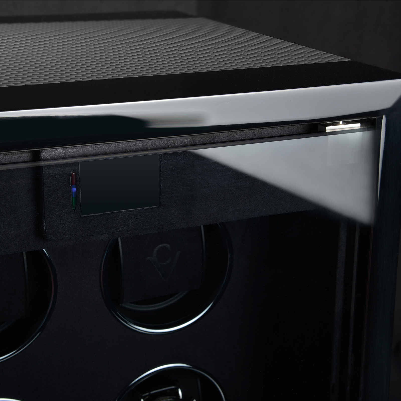 Uhrenbeweger Ambiance Xll Guard - Schwarz Hochglanz / Carbon Lack — Ansicht 5