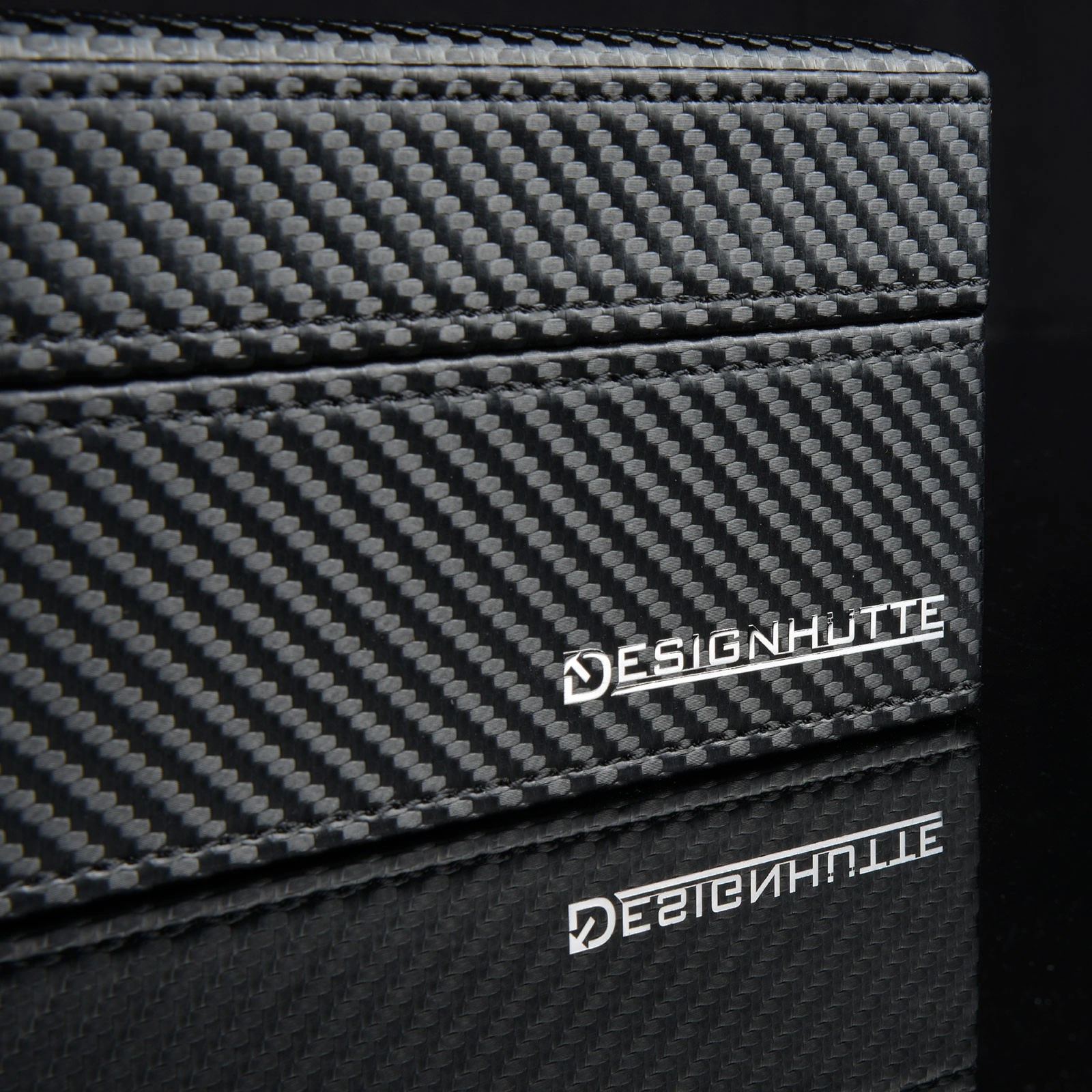 Uhrenbox Boston 12 - Carbon / Schwarz — Ansicht 4