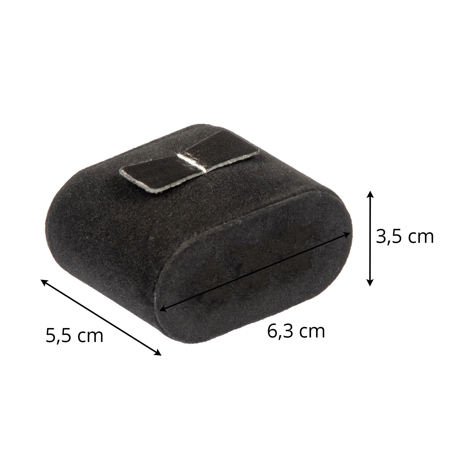 Uhrenbox mit Sichtfenster Solid 10 - Schwarz — Ansicht 7