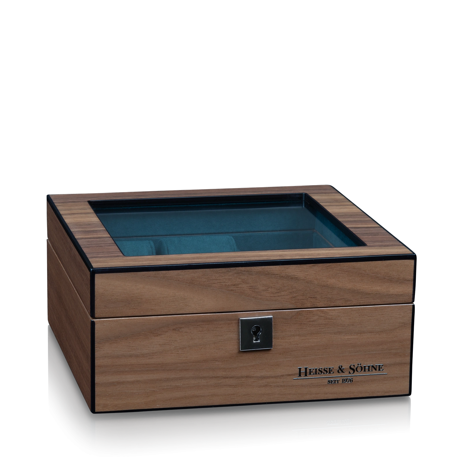 Uhrenbox Borneaux 4+ Walnuss — Ansicht 2