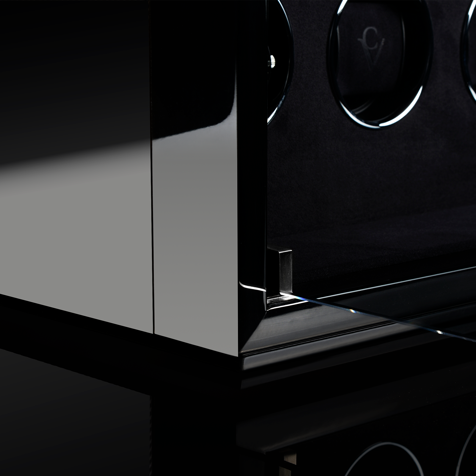 Uhrenbeweger Ambiance XII - Schwarz Hochglanz / Schwarz Hochglanz — Ansicht 6