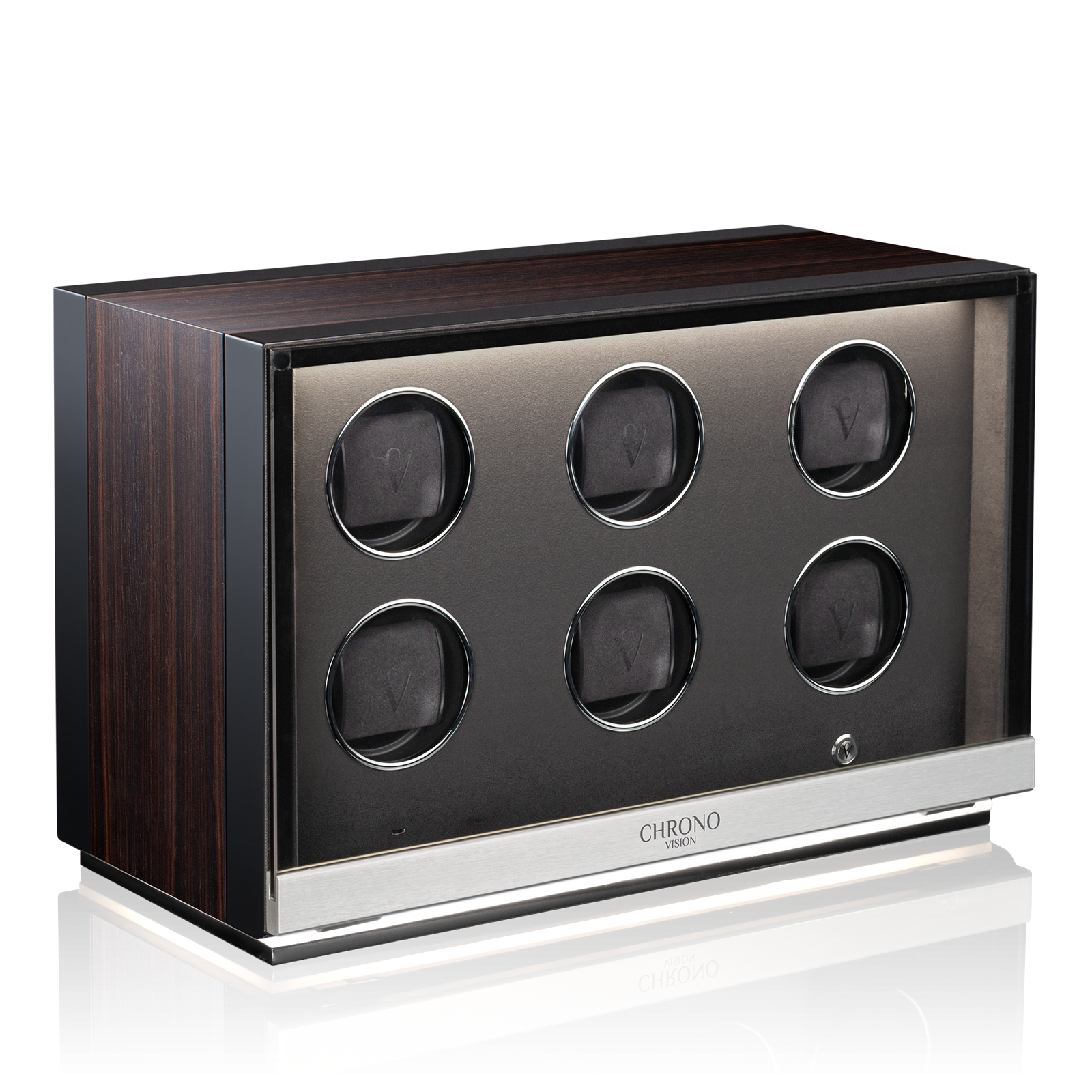 Uhrenbeweger Ambiance VI - Schwarz Seidenmatt / Ebony Seidenmatt — Ansicht 4