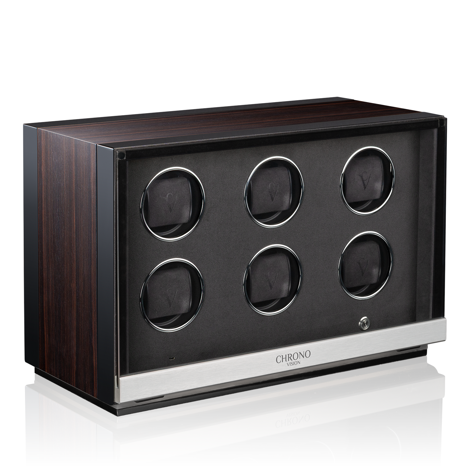 Uhrenbeweger Ambiance VI - Schwarz Seidenmatt / Ebony Seidenmatt — Ansicht 2