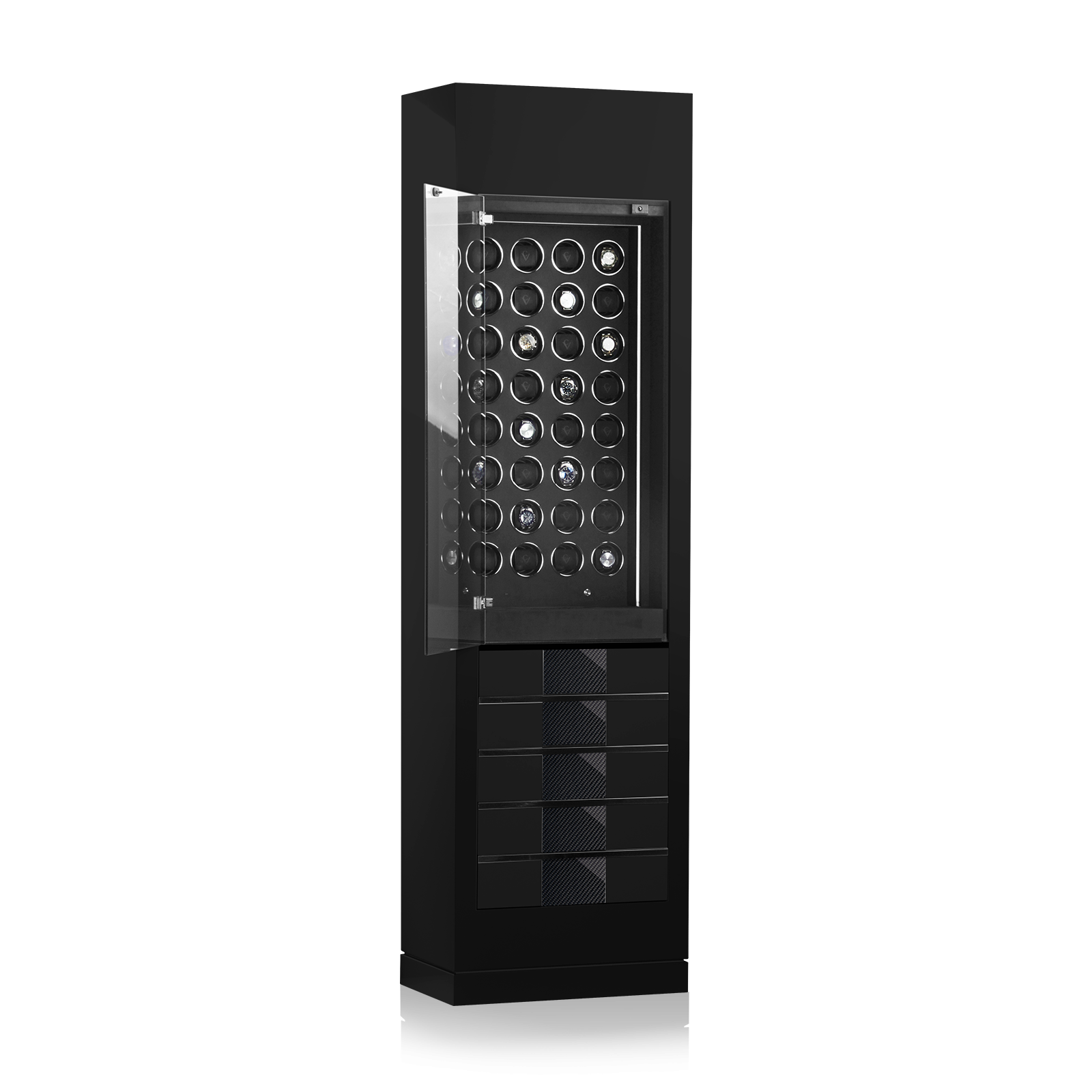 Uhrenbeweger Momentum 32 Guard – Schwarz Hochglanz — Ansicht 2