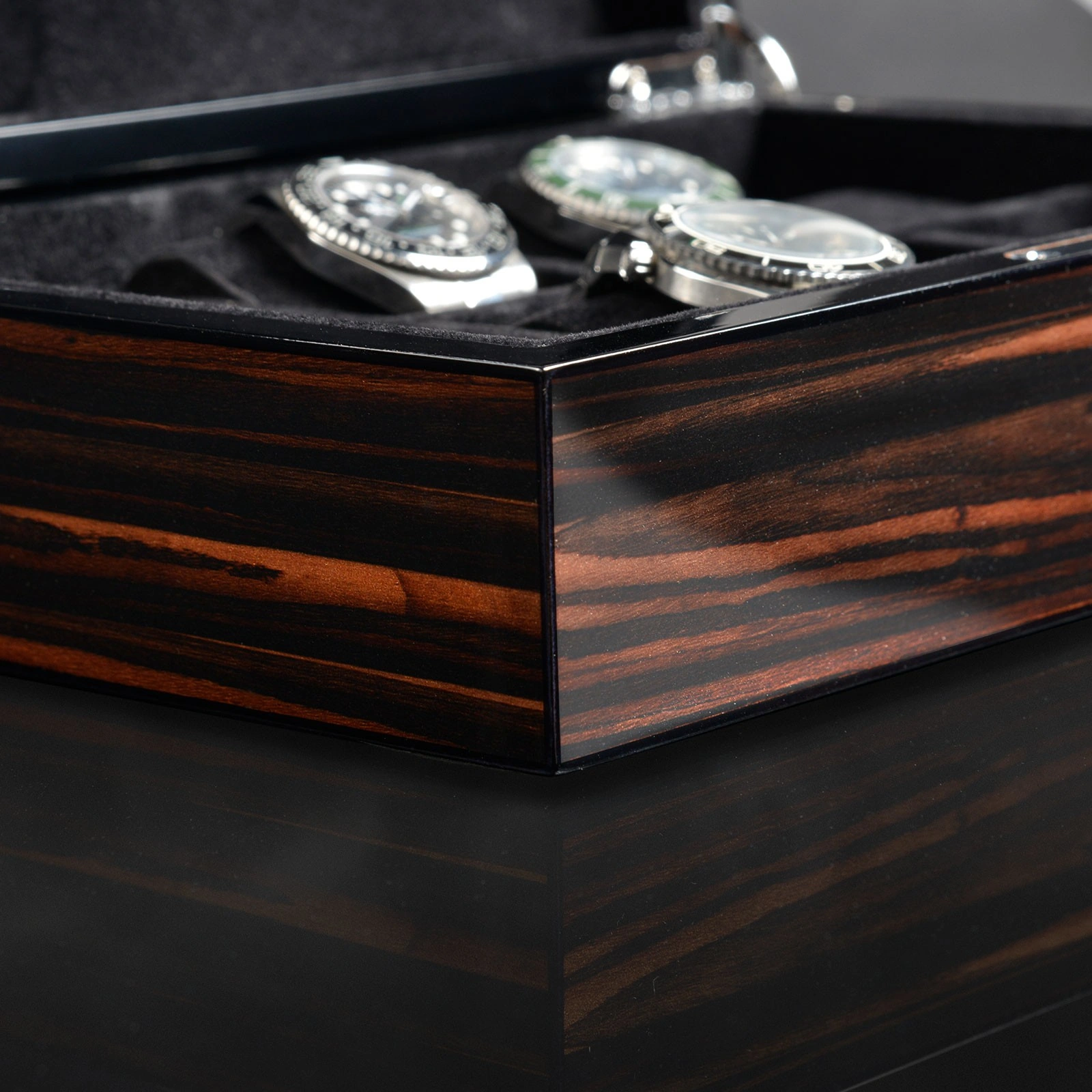Uhrenbox Berlin 8 - Ebony — Ansicht 4