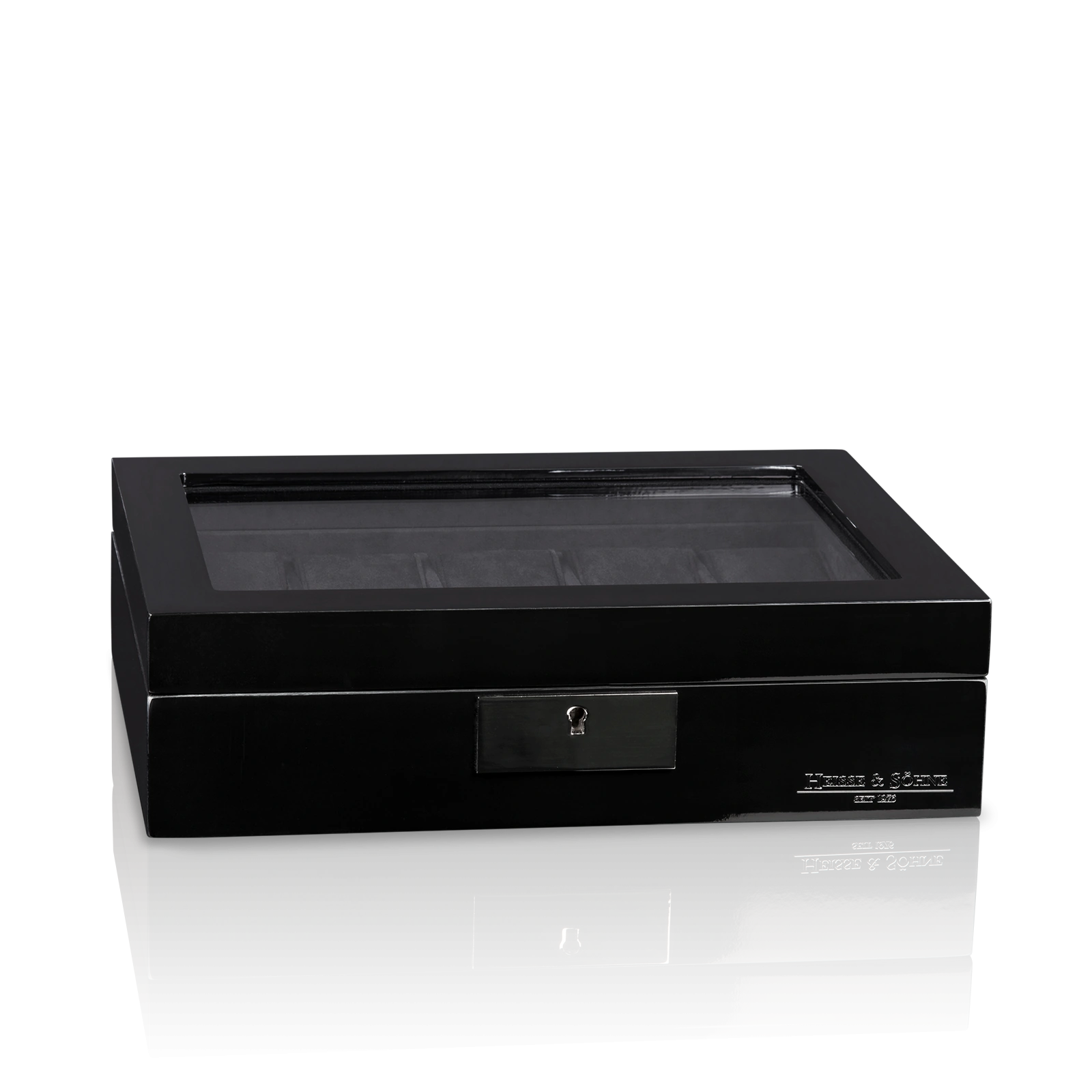 Uhrenbox Tenor 10 - Schwarz — Ansicht 2