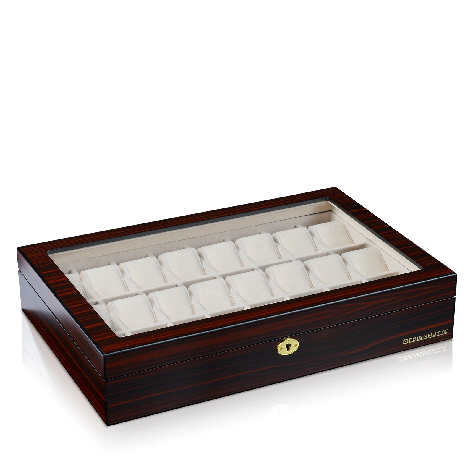 Uhrenbox Auckland 24 - Ebony — Ansicht 2