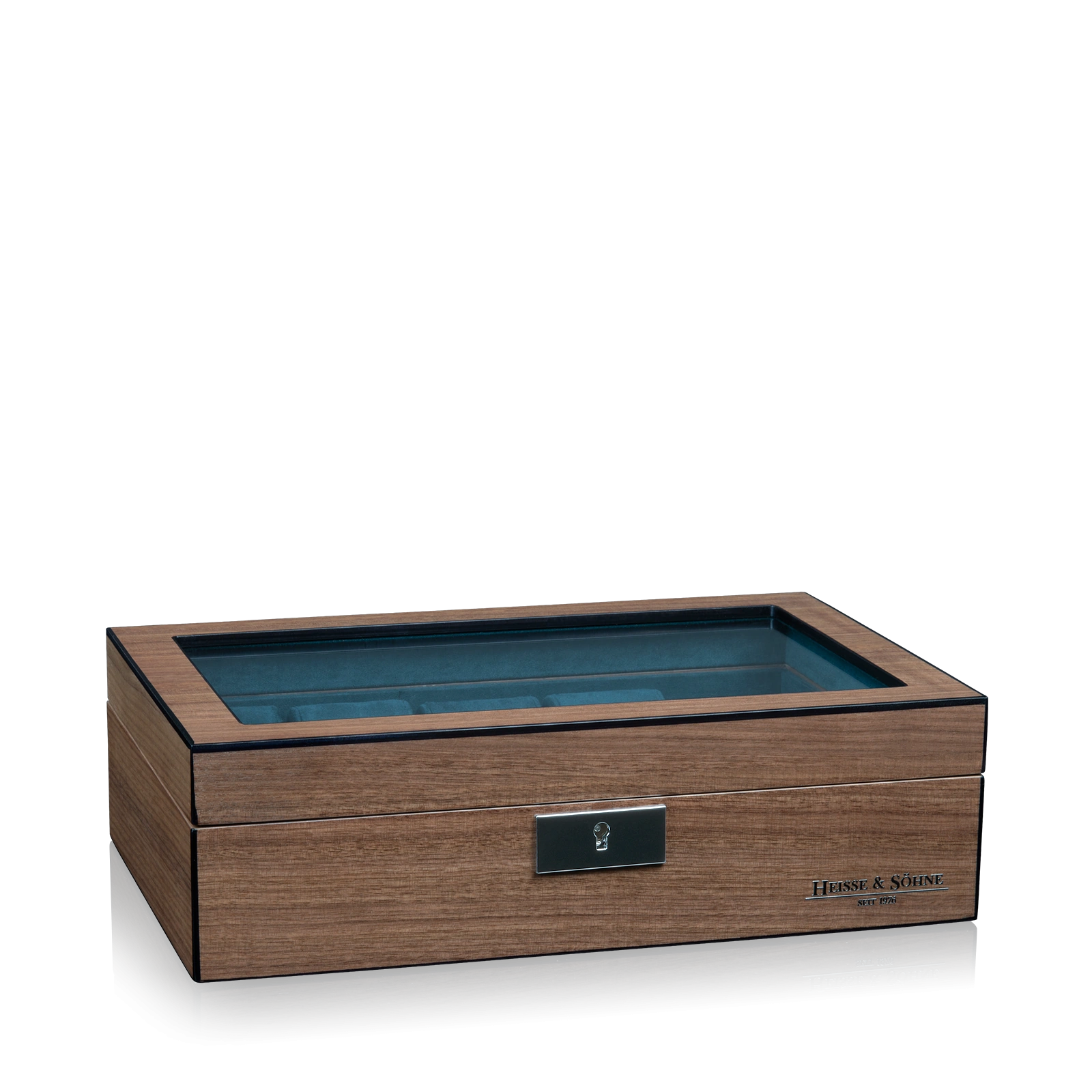 Uhrenbox Borneaux 8+ Walnuss — Ansicht 2